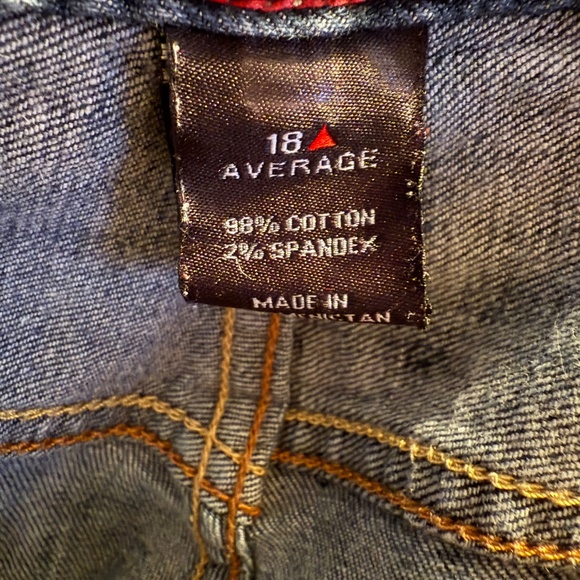 Lane Bryant Boot Cut Jeans. Size 18 Average. Blue. - Picture 9 of 10